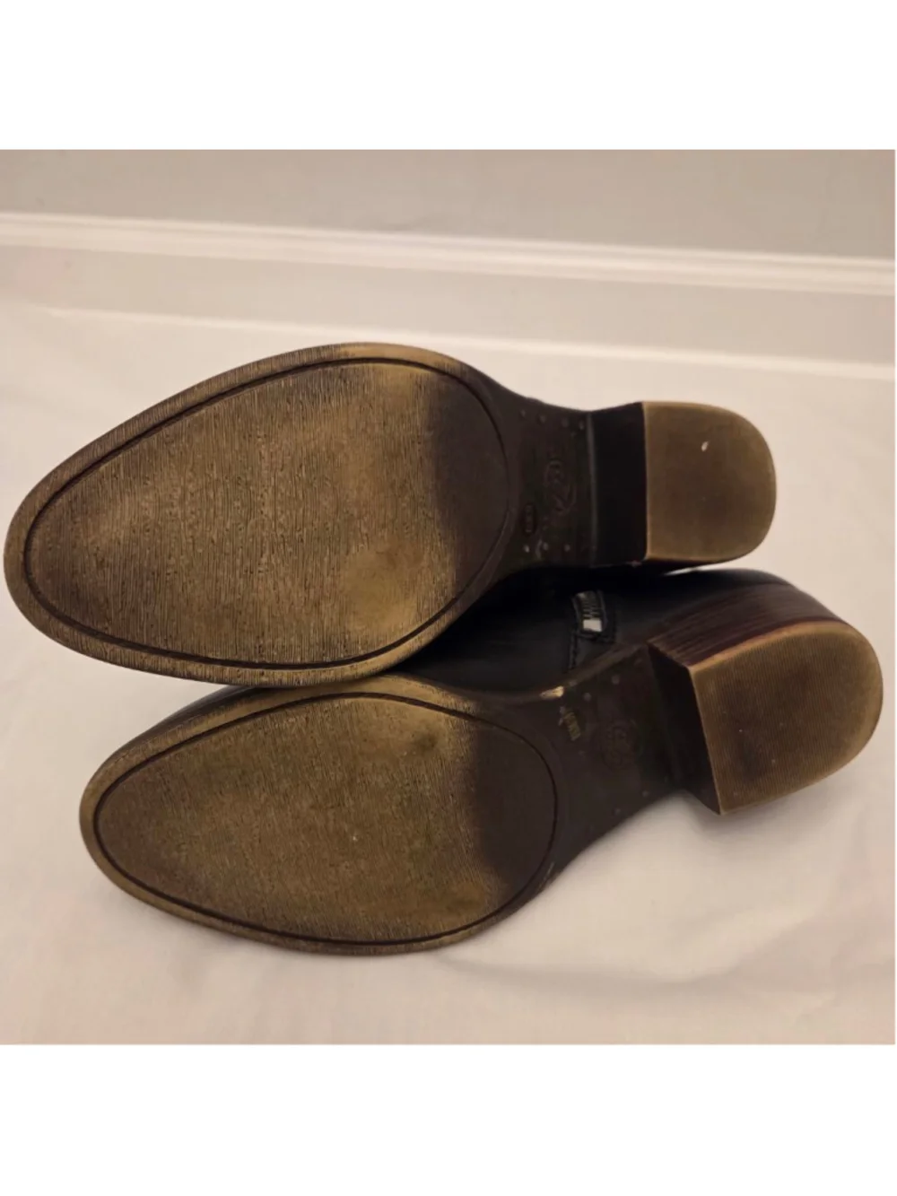 ucky Brand Black Ankle Boots Size 8.5